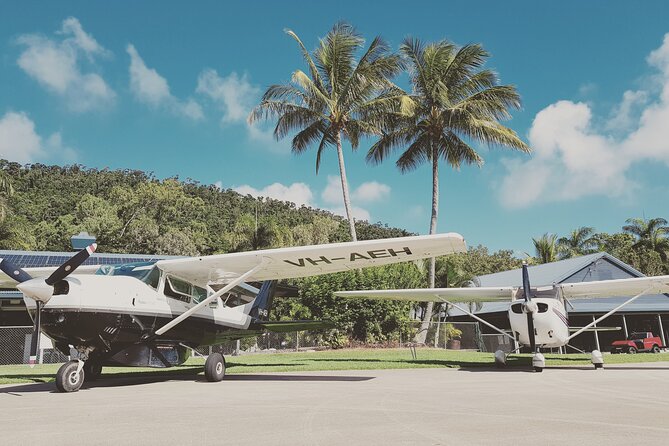 1-Hour Whitsunday Islands and Heart Reef Scenic Flight - Hill Inlet’s swirling sands and the low-level reef passes