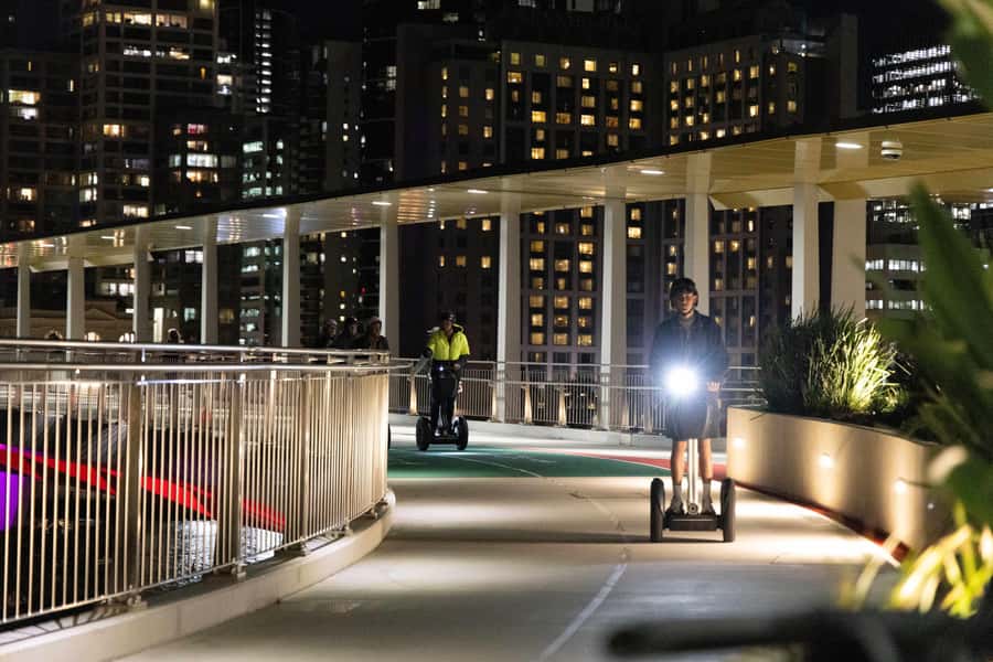 2.5 Hour Brisbane: Sightseeing Tours - Morning & Night - The i2 Segway training that makes first-time riders feel steady