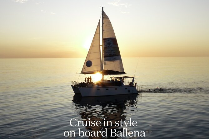 3.5 hours Sunset Cruise in Broome - The boat, the vibe, and why Ballena works for sunsets