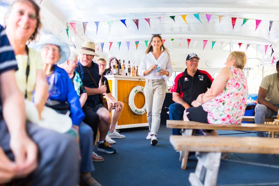 Adelaide: River Torrens Popeye Devonshire Tea Cruise - Boarding Popeye at Elder Park Landing: what to expect in real life