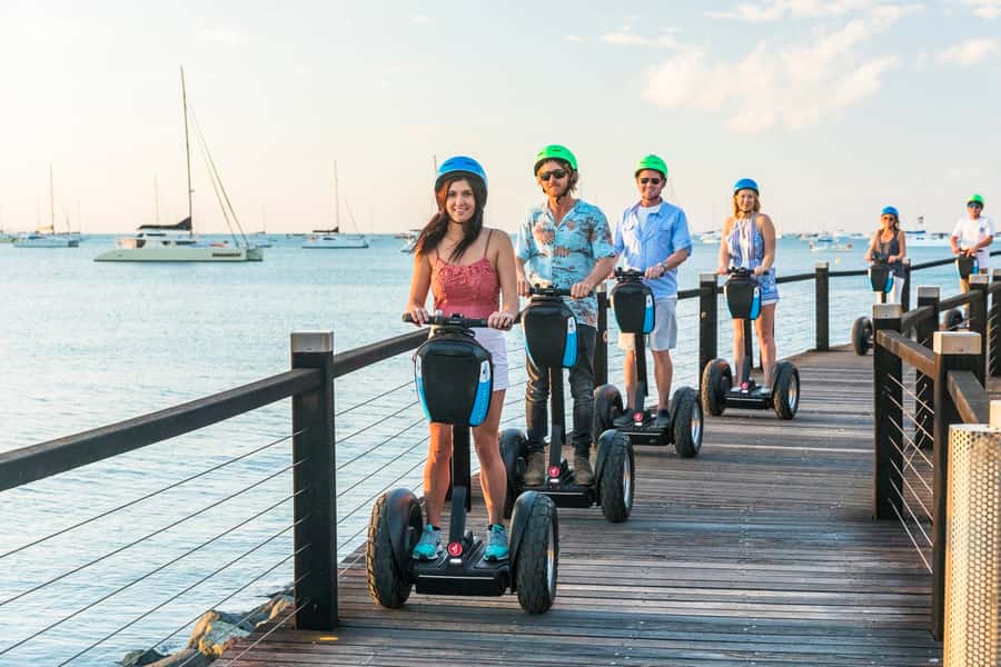 Airlie Beach: 3-Hour Sunset Segway Tour with Dinner - Small-group vibe, communication, and the little extras