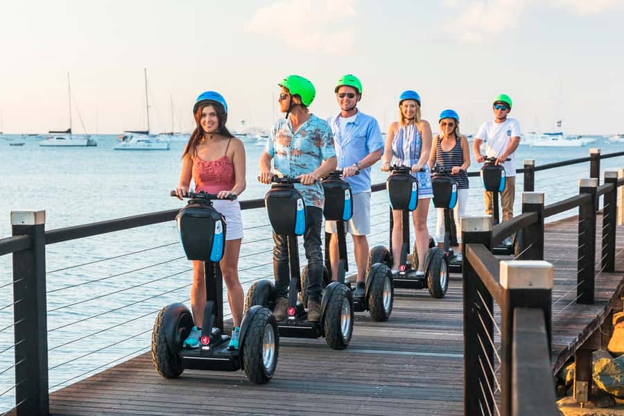 Airlie Beach: 3-Hour Sunset Segway Tour with Dinner - Training and safety: how you learn fast, then actually ride
