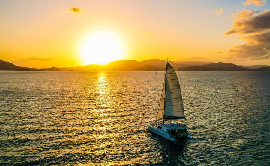 Airlie Beach: BYOB Sunset Sail in Style Catamaran Cruise - Antipasto, Dessert Canapés, Tea, and Coffee: What You Get at Sunset Time