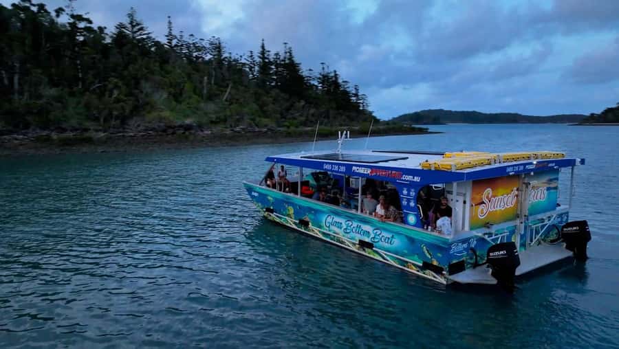 Airlie Beach: Glass-Bottom Boat Night Tour - Shute Harbour Marine Terminal: Where the Trip Starts