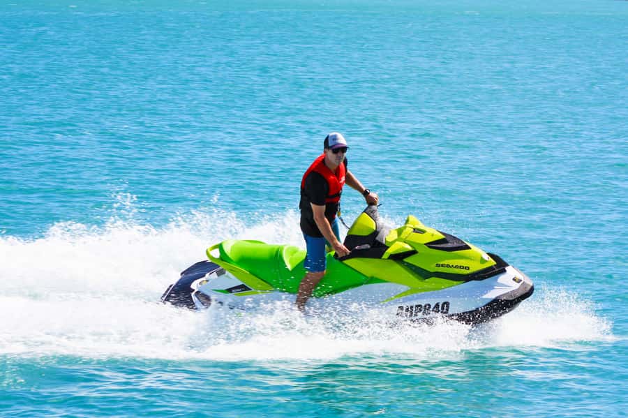 Airlie Beach: Jet Ski Safari Hour of Power and Marine Life - Safety briefing, life jackets, and how the guides keep it fun