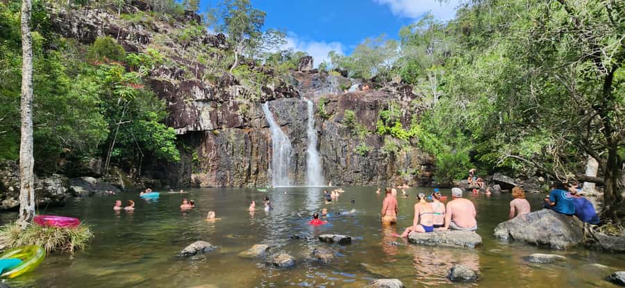 Airlie Beach: Waterfall & Rainforest Bushwalk Eco Adventure - From Airlie Beach to Conway National Park, with time to breathe