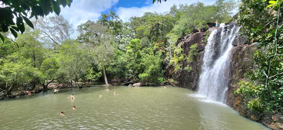 Airlie Beach: Waterfall & Rainforest Bushwalk Eco Adventure - Cedar Creek Falls: the cool-down part you will actually remember