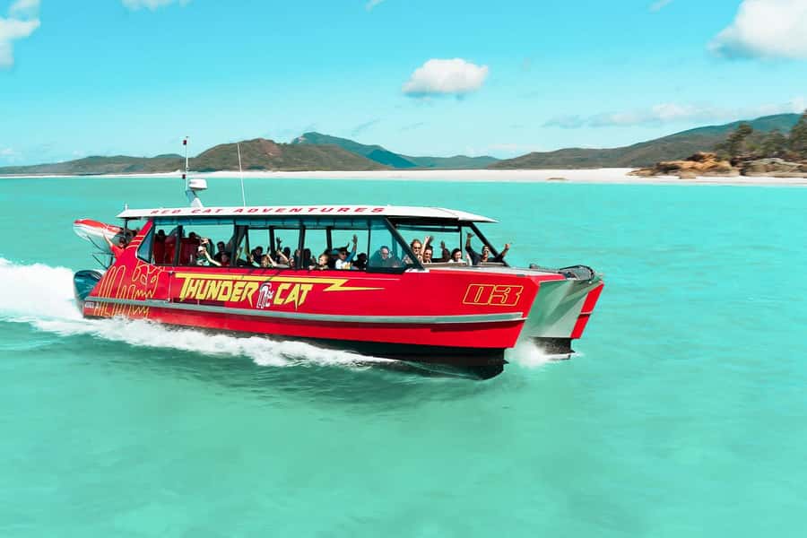 Airlie Beach: Whitehaven Full-Day Eco-Cruise with Buffet - The custom catamaran ride: speed, comfort, and a good mood