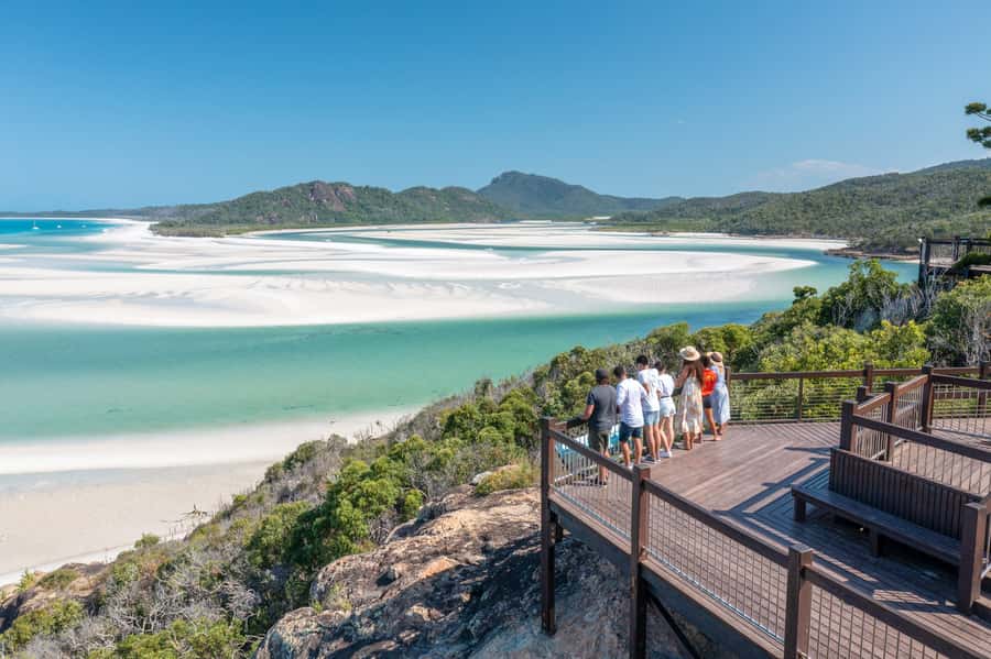 Airlie Beach: Whitehaven Full-Day Eco-Cruise with Buffet - Hill Inlet Lookout: the bush walk that turns photos into context