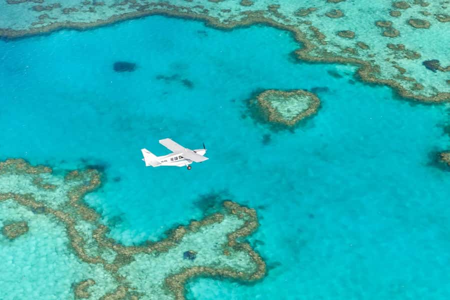 Airlie Beach: Whitsundays & Heart Reef Scenic Flight - Getting off the ground fast from Airlie Beach