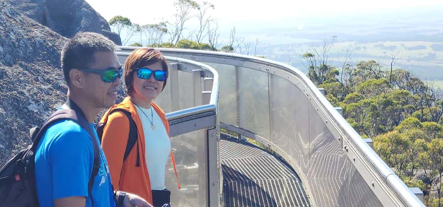 Albany: Guided Granite Skywalk in Porongurup National Park - Granite Skywalk itself: balancing boulders and Southern Ocean views
