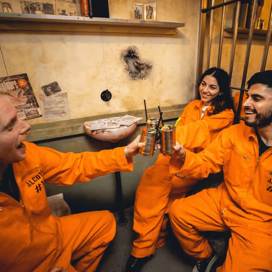 Alcotraz Melbourne: World’s First Prison-Themed Cocktail Bar - Alcotraz Melbourne at a Glance: 90 Minutes of Prison-Themed Drinks