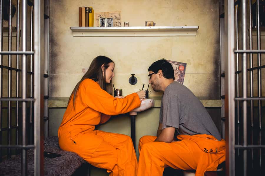 Alcotraz Melbourne: World’s First Prison-Themed Cocktail Bar - Inside the Cell: Movie-Set Details and the Prison Radio Mood
