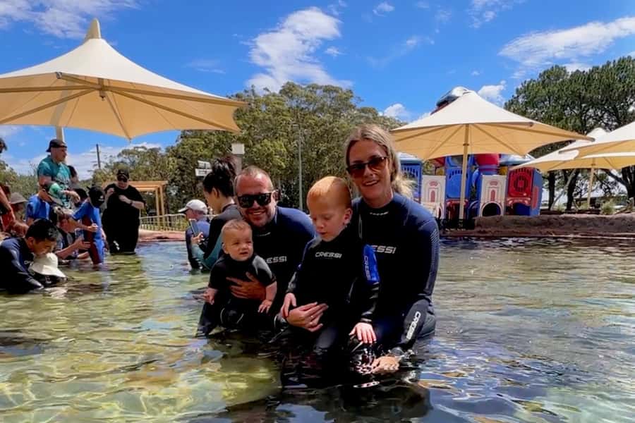 Anna Bay: Irukandji Entry Pass with Reef Shark Snorkel - Pools outside the water: learning with your hands, not just your eyes
