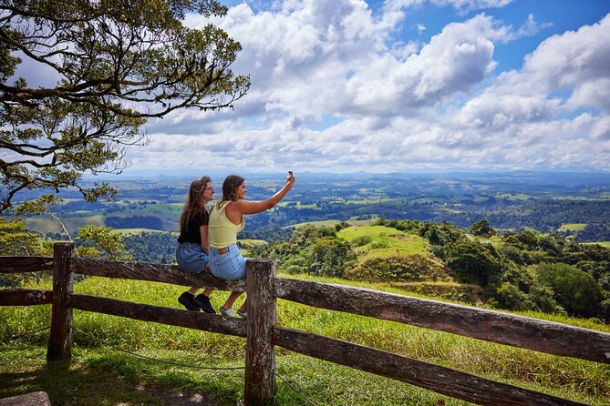 Barefoot Atherton Tablelands Adventure by Cairns Waterfalls - Millaa Millaa lookout: lock in the views before the main falls