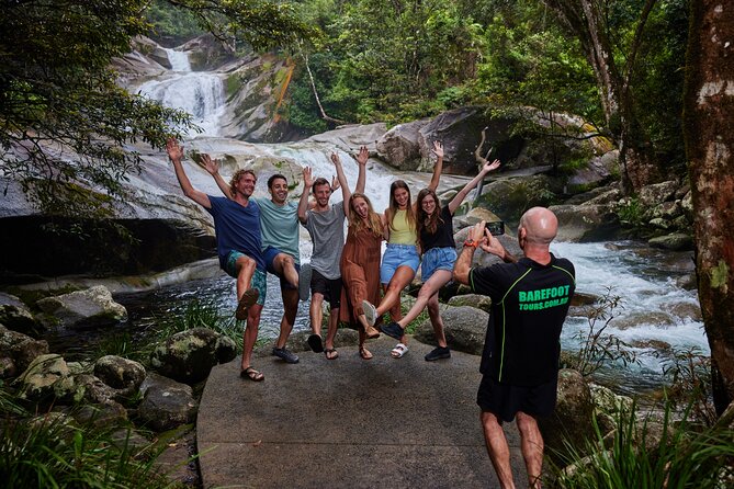 Barefoot Atherton Tablelands Adventure by Cairns Waterfalls - Millaa Millaa Falls: famous waterfall, real swim time
