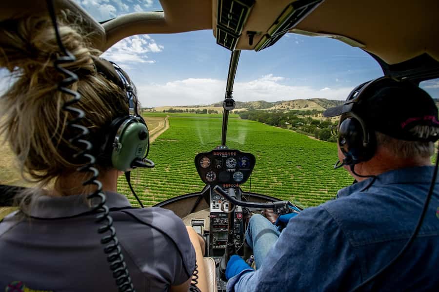 Barossa Valley: 10-Minute Scenic Helicopter Flight - A quick helicopter taste of Barossa Valley from Lyndoch