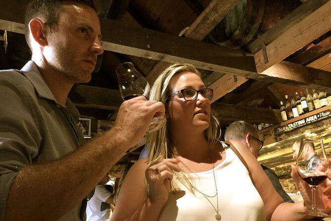 Barossa Valley Shared Wine Tour , Visit Henschke and Yalumba - Stop 5: Chateau Tanunda, basket press and natural wine style in one tasting