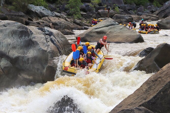 Barron Gorge White Water Rafting from Cairns or Port Douglas - Foaming Fury prep and the reality of “bring dry clothes”