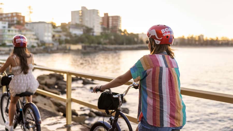 Breathtaking Manly Beach Bicycle and Sunset Cruise Tour - Bikes and safety basics that actually affect comfort