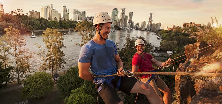 Brisbane: Abseiling at Kangaroo Point Cliffs - The 90 minutes: what actually fills your time