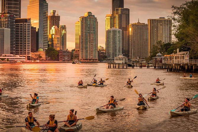 Brisbane City Twilight Kayak - Riverlife Check-In at Kangaroo Point, Start Time and What to Expect