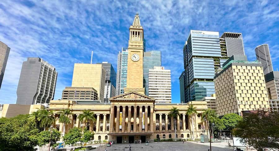 Brisbane City Walking Tour | Small group | 100 minutes - Olympics 2032 Talk: How the Future Changes What You Notice