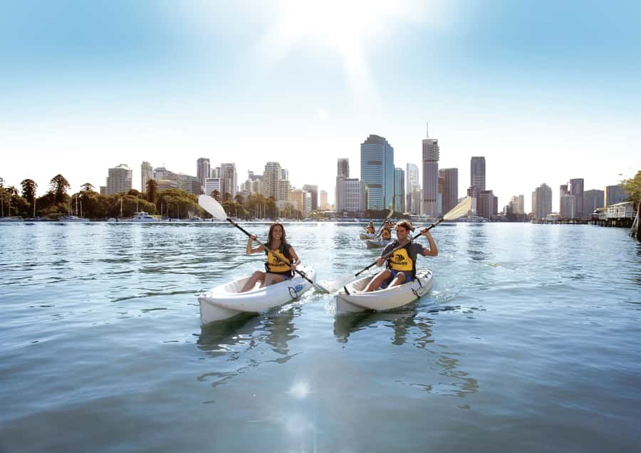 Brisbane: Guided River Kayak Tour - Riverlife meeting point and getting there without stress