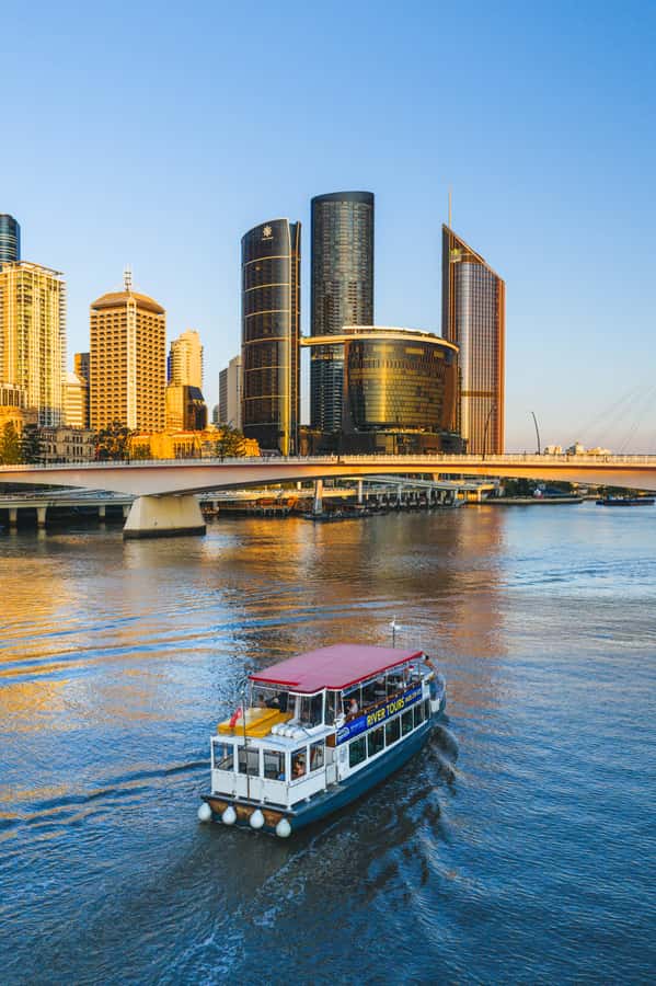 Brisbane: Morning Sightseeing Cruise: 10:30am-12pm (90min) - Choosing upstairs vs downstairs on MV Neptune