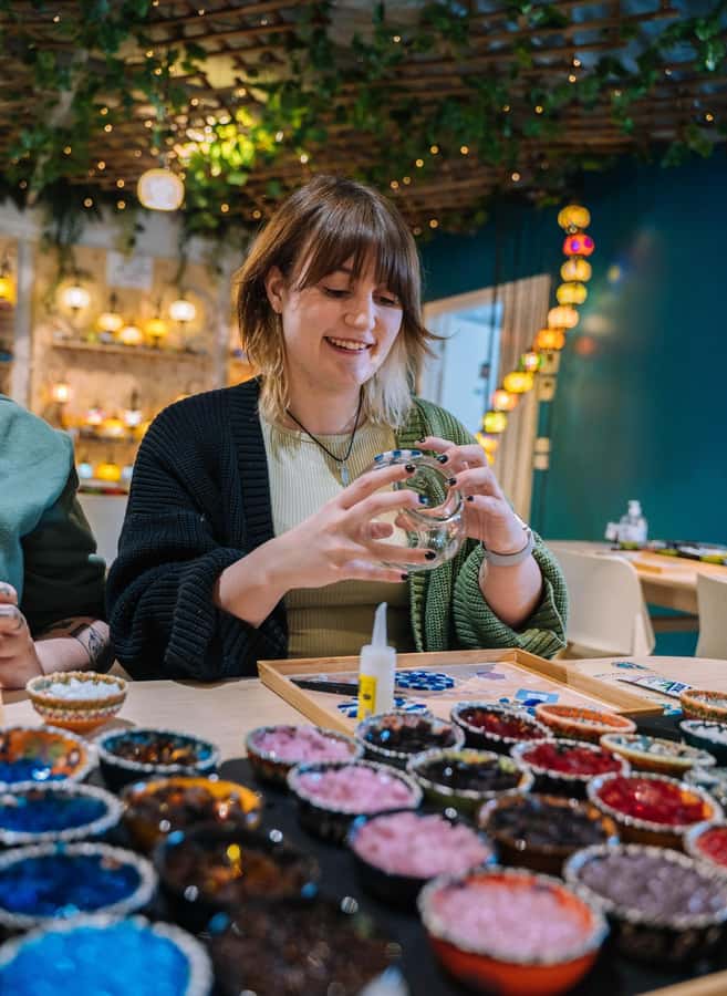 Brisbane: Mosaic Art Classes - Turkish Lamp Workshop - Turkish mosaic lamps in 2.5 hours: what you’re actually buying