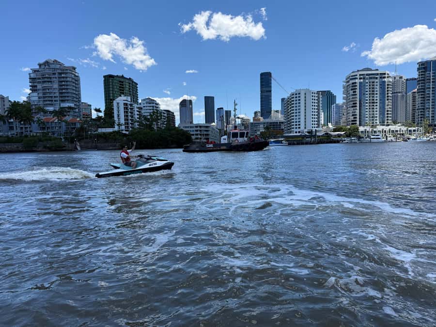 Brisbane River Jet Ski Tour - When Things Change: Mechanical Issues and Weather Reality