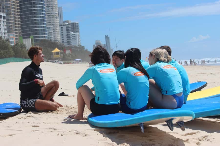 Broadbeach: 2 Hour Surf Experience on the Gold Coast - Gear That Actually Helps Beginners: Rash Shirt, Soft-Top Board, Sunscreen