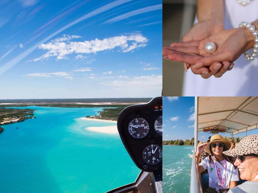 Broome: Helicopter Flight and Willie Creek Pearl Farm Tour - Broome pickup and how the timing really works