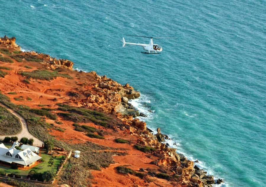Broome: Helicopter Flight and Willie Creek Pearl Farm Tour - Morning tea with damper and time to reset
