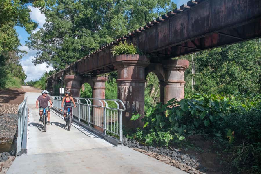 Byron Bay: Northern Rivers Rail Trail E-Bike Hire & Shuttle - Rainforest feel, countryside views, and why rail trails are special
