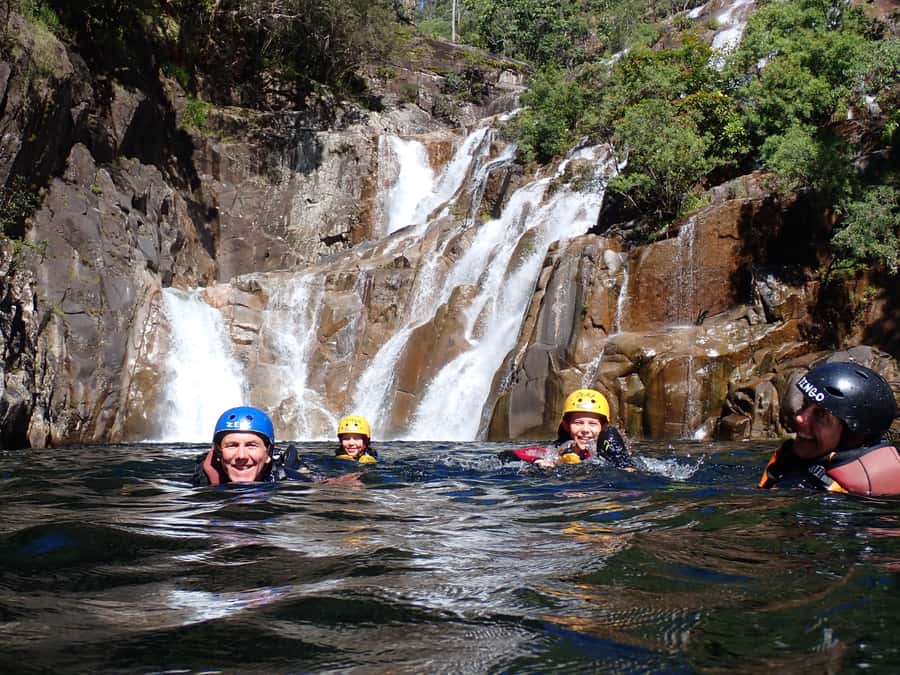 Cairns: Behana Gorge Rainforest Canyoning Tour - From Bay 7 Pickup to Your First Safety Check