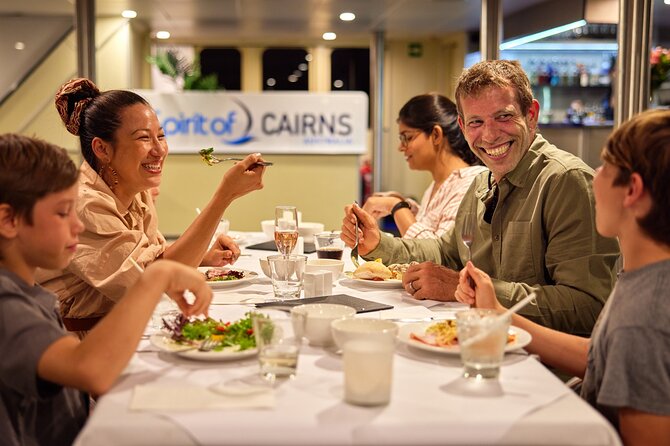 Cairns Catamaran Harbour and Dinner Cruise - Seafood lovers: oysters, prawns, and the “enough to share” feeling