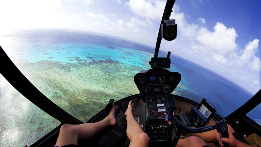 Cairns: Great Barrier Reef Cruise & Scenic Helicopter Flight - The Cairns Marina Departure, Plus the Choppy-When-You-Need-It Reality
