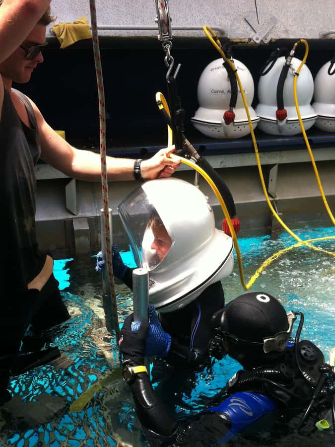 Cairns: Green Island and Seawalker Helmet Dive Combo - Glass-bottom boat reef viewing and beach snorkeling options