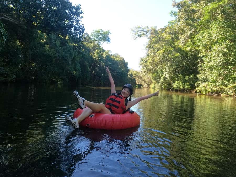 Cairns or Northern Beaches: Rainforest River Tubing - The River Run: Calm Water, Mild Rapids, and That Bridge Stop