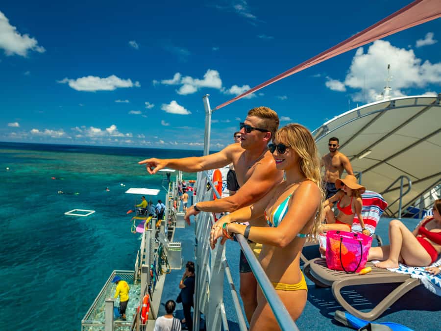 Cairns: Outer Great Barrier Reef Pontoon with Activities - Seeing the reef without swimming: glass-bottom, semi-sub, and underwater observatory