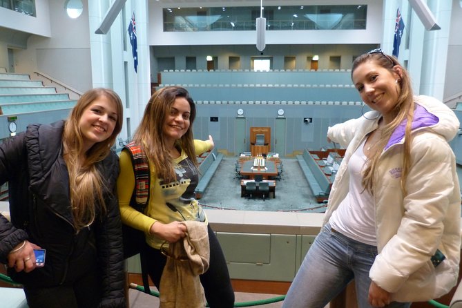 Canberra Day Trip from Sydney - Parliament of Australia tour: architecture, clocks, and democracy in action