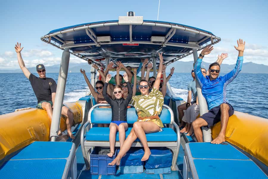 Cape Tribulation Ocean Safari - Great Barrier Reef Adventure - The Second Reef Stop and Low-Tide Moments on the Sand