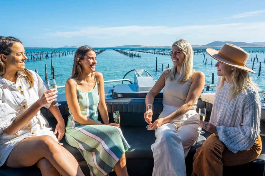 Coffin Bay: Oyster Farm Boat Tour with Wading & 12 Oysters - Starting at Coffin Bay Yacht Club, and checking in the right way
