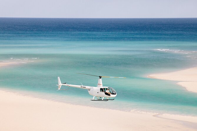 Colours of Broome: Stunning 30-Minute Scenic Helicopter Flight - Town Beach, Broome Jetty, Roebuck Bay, and Dampier Creek Patterns