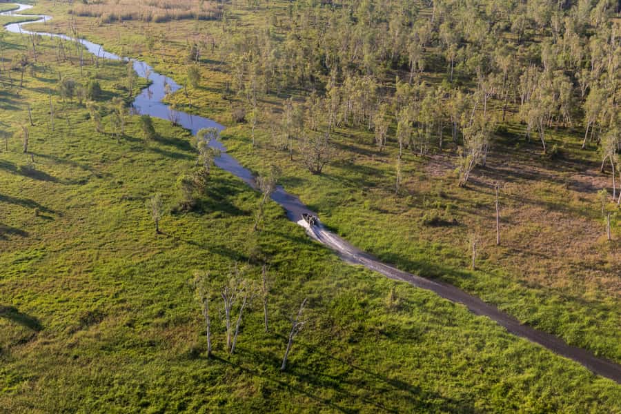 Darwin: Airboat Ride, Helicopter Flight, and Overnight Camp - Helicopter flight over the Litchfield region: the view that ties it together