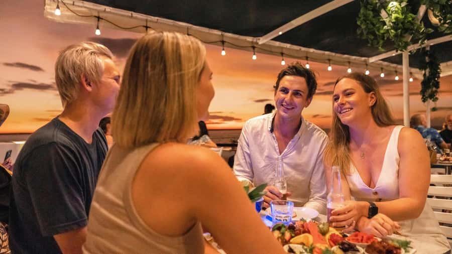 Darwin Harbour: 2-Hour Gaze and Graze Sunset Cruise - 2 hours of easy cruising on Darwin Harbour, from Dock 3 to sunset