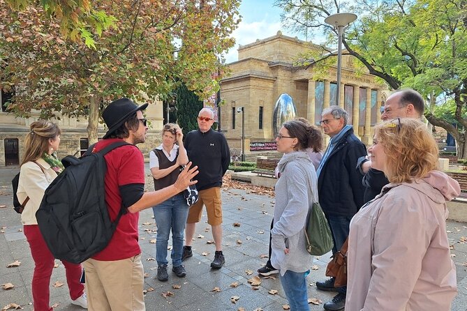 Discover Adelaide City Walk and Popeye River Cruise - North Terrace and Parliament: reform, statues, and the power of place