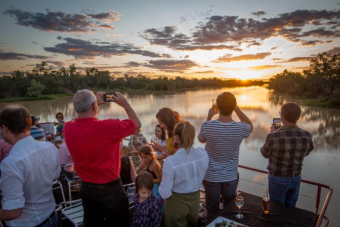 Drover's Sunset Cruise includes Smithy's Outback Dinner and Show - Longreach at golden hour: why this cruise and dinner works