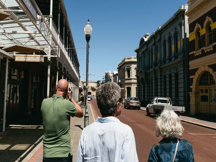 Fremantle: Convicts, Culture, and Street Art - High Street and the Roundhouse, seen with a new lens